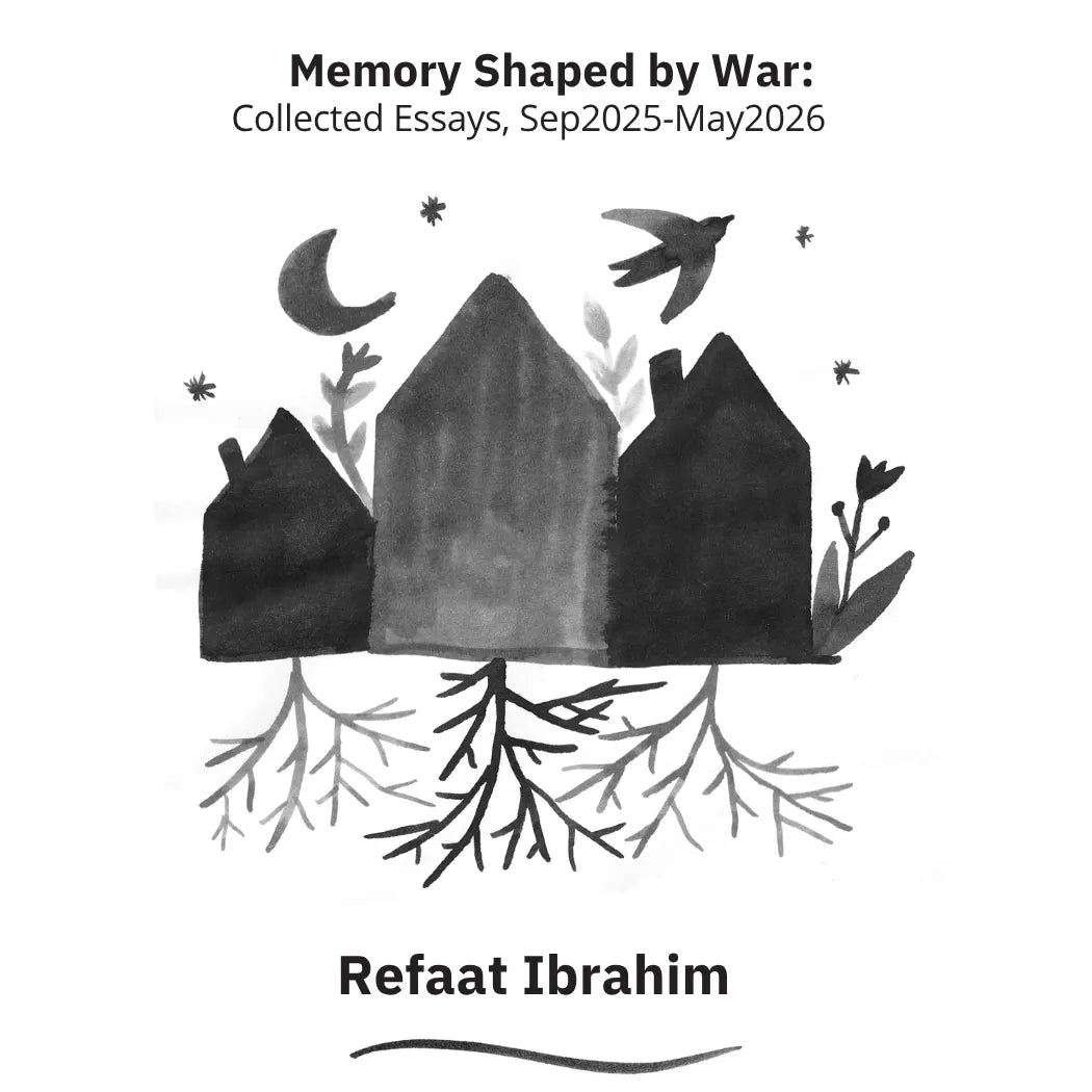 Memory Shaped by War, Roba Imad Al-Sharif / Zines from Gaza, Coastal Lines press