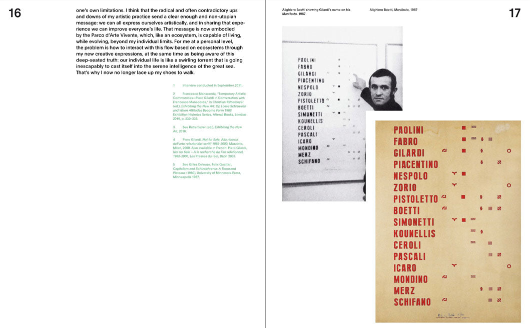 JRP|Editions - PIERO GILARDI (Castello di Rivoli, Turin, Van Abbemuseum, Eindhoven and Nottingham Contemporary)