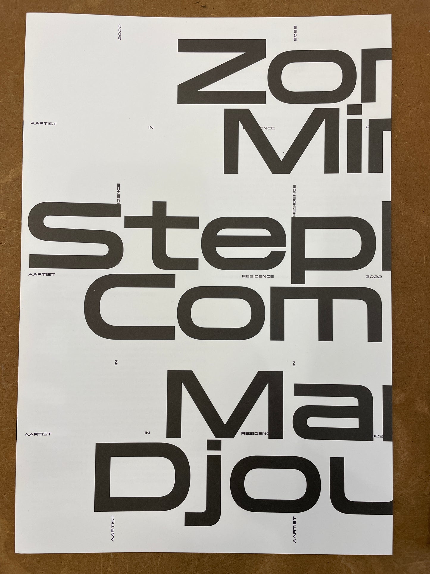 AArtist in Residence - Stephanie Comilang