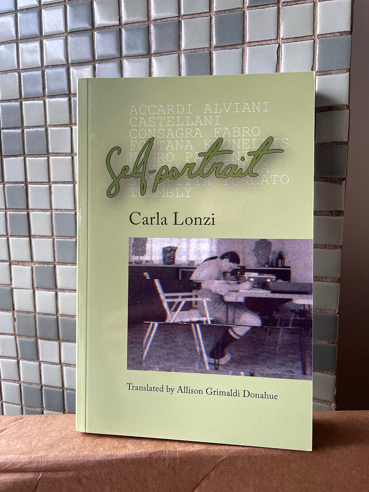 Self-portrait - Carla Lonzi (Divided Books)