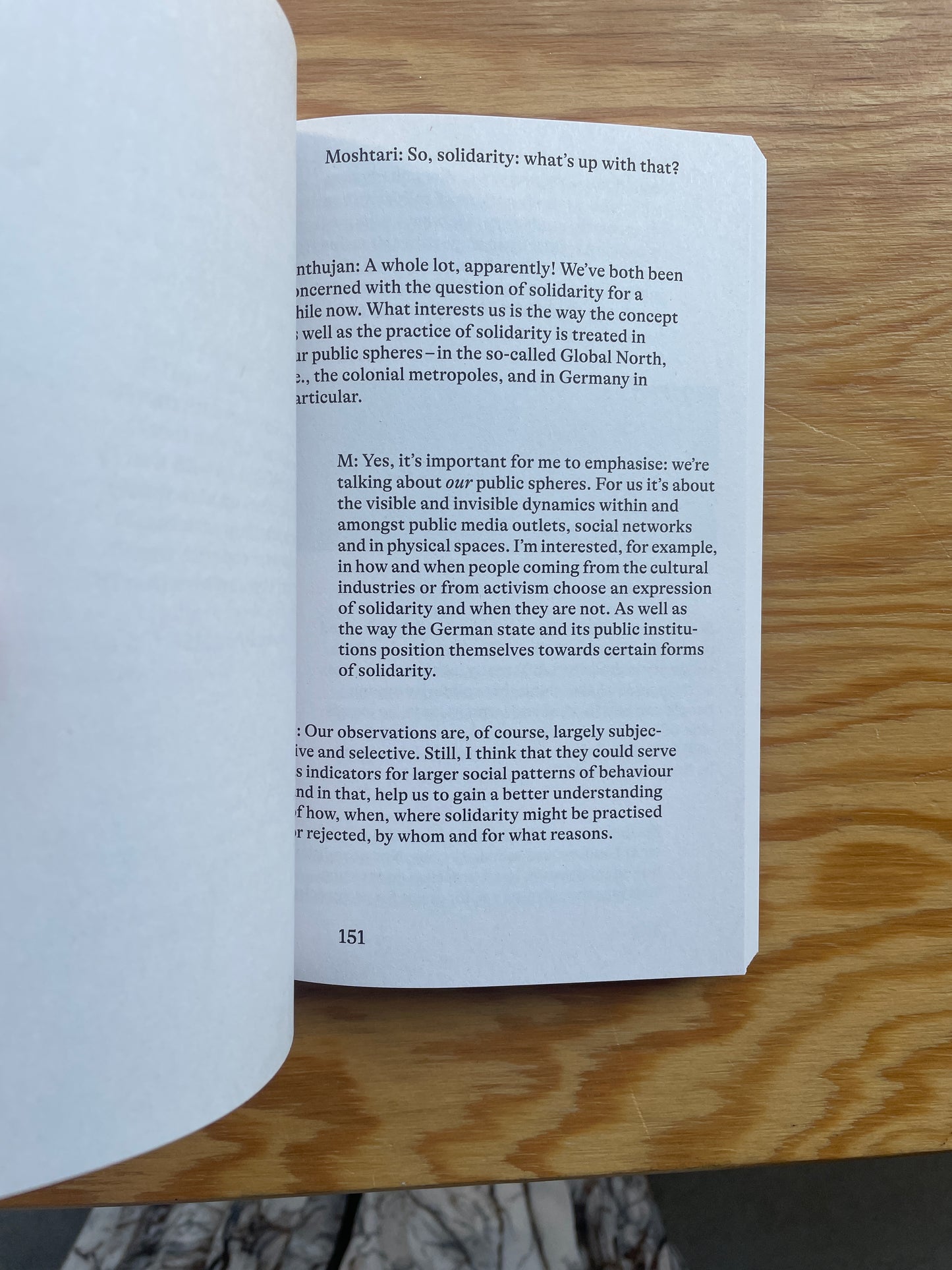 Hierarchien der Soliderität/Hierarchies of Solidarity - Sinthujan Varratharajah and Moshtari Hilal, Wirklichkeit Books
