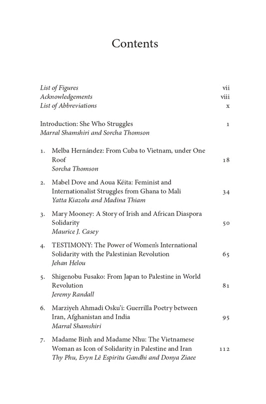 She Who Struggles: Revolutionary Women Who Shaped the World - edited by Marral Shamshiri & Sorcha Thomson (Pluto Press)