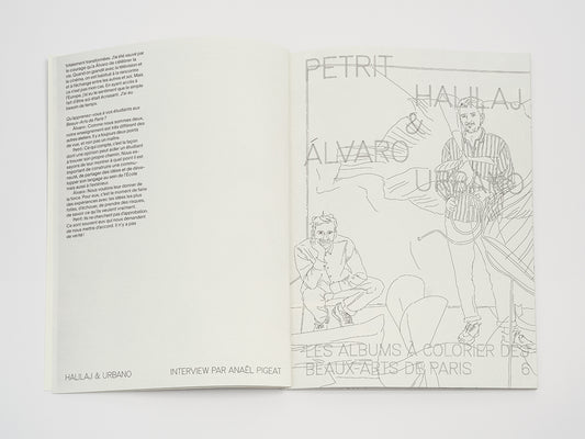 Les albums à colorier des Beaux-Arts de Paris (6) - Petrit Halilaj & Álvaro Urbano (Beaux-Arts de Paris)