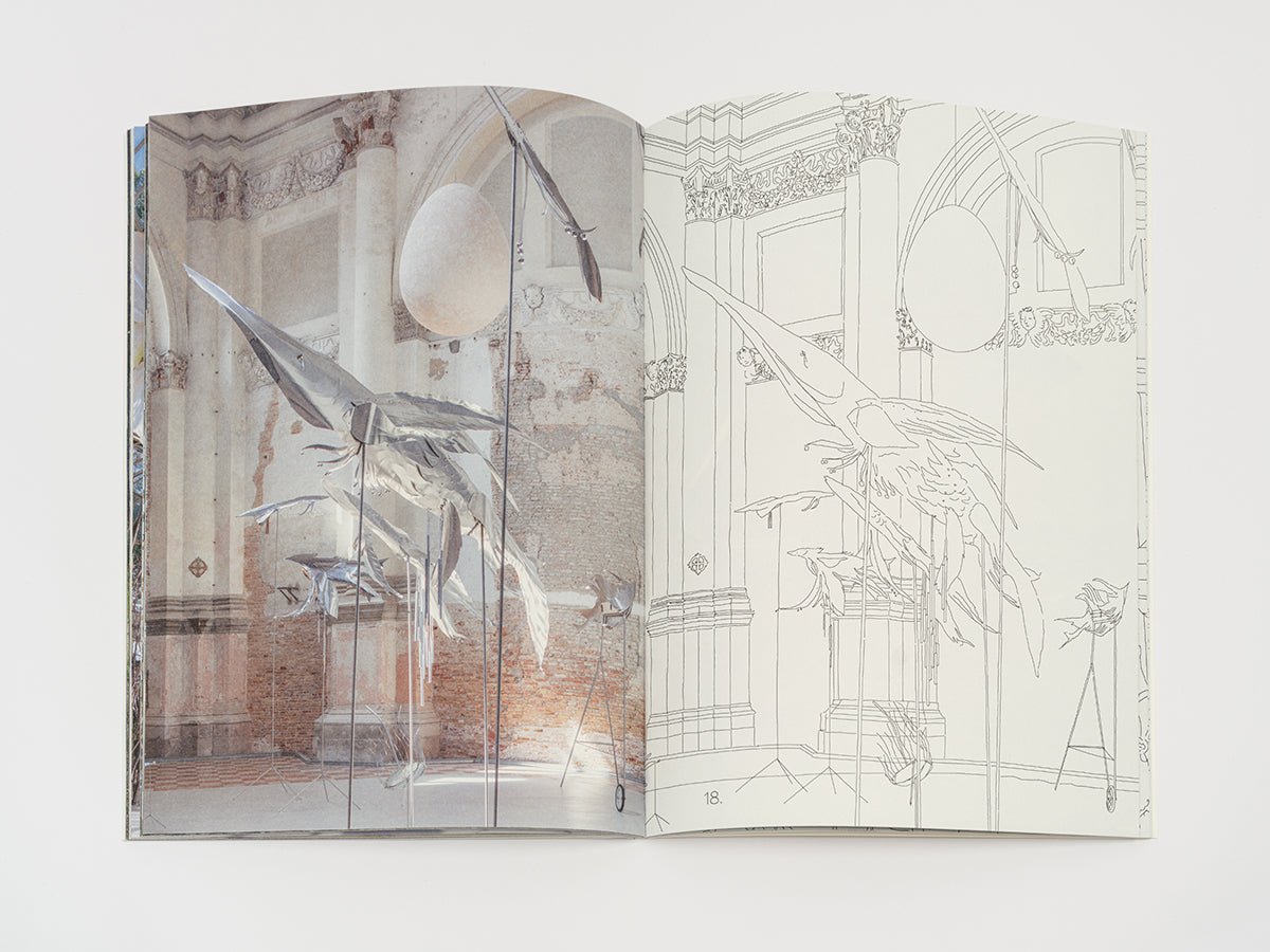 Les albums à colorier des Beaux-Arts de Paris (6) - Petrit Halilaj & Álvaro Urbano (Beaux-Arts de Paris)