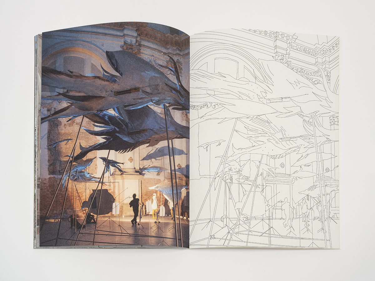 Les albums à colorier des Beaux-Arts de Paris (6) - Petrit Halilaj & Álvaro Urbano (Beaux-Arts de Paris)