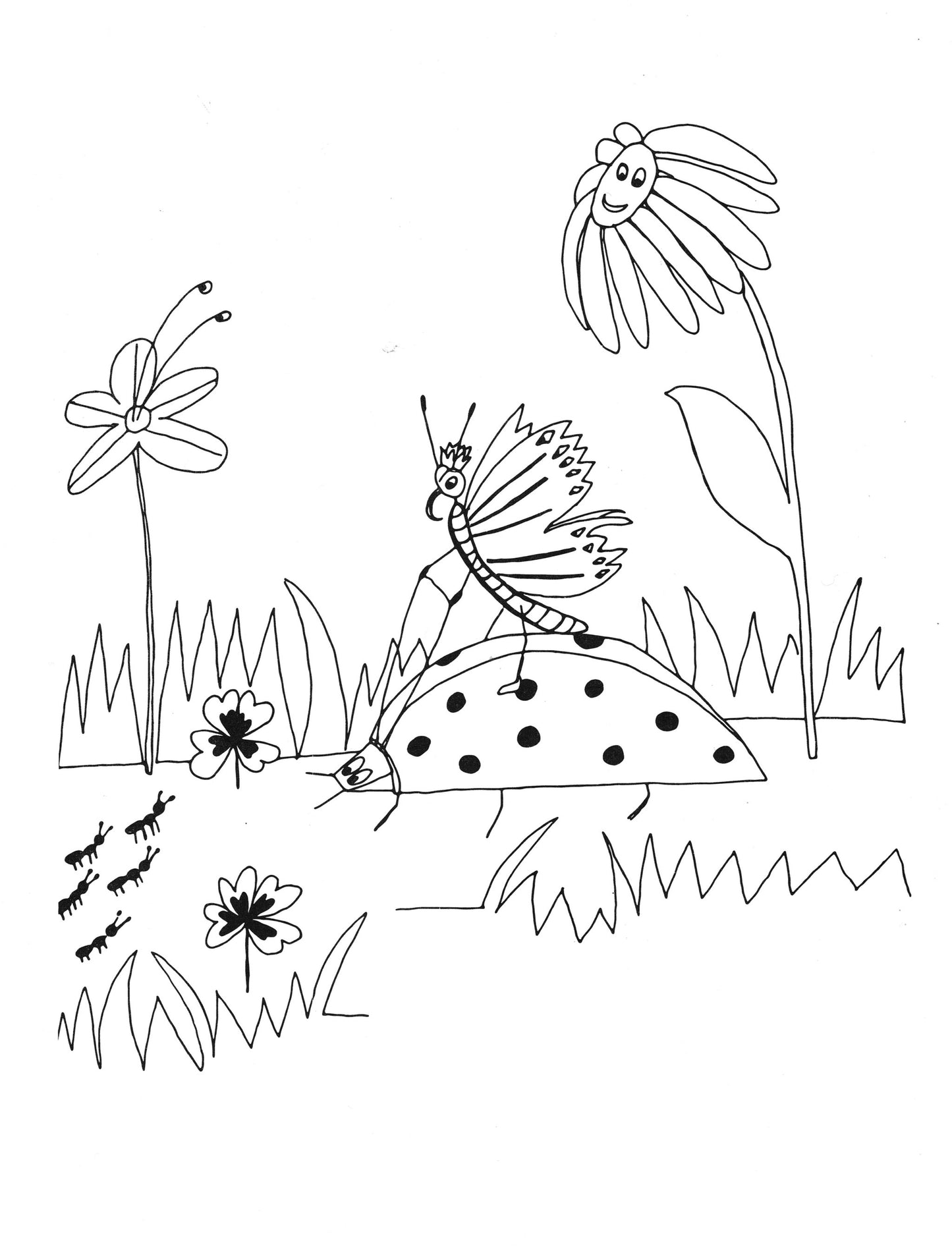 Zora Mann's magical coloring book - Zora Mann