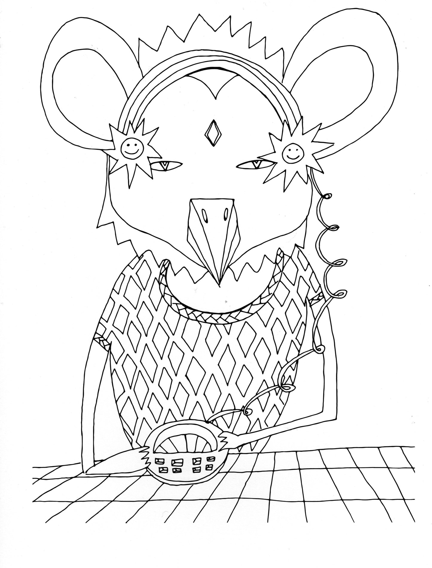 Zora Mann's magical coloring book - Zora Mann