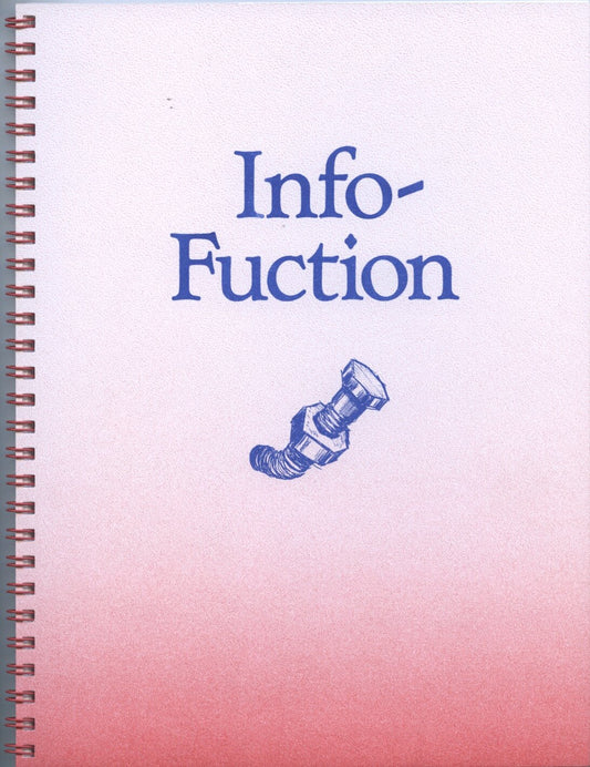 Info-Fuction (Special Edition) - Kasia Fudakowski (ChertLüdde)