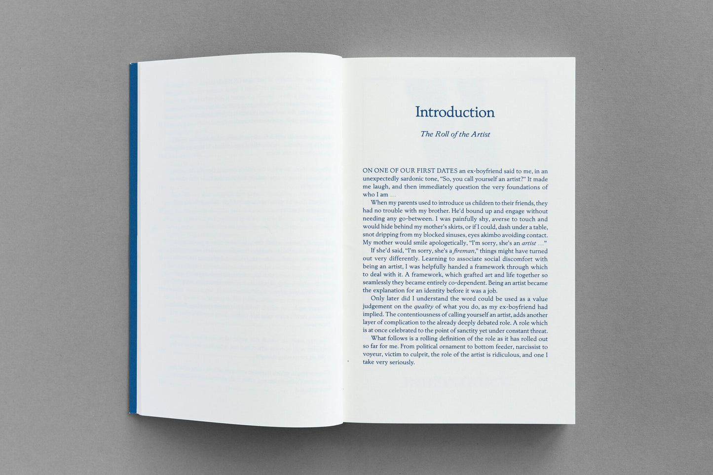 The Roll of The Artist - Volume One - Kasia Fudakowski (Strzelecki Books)