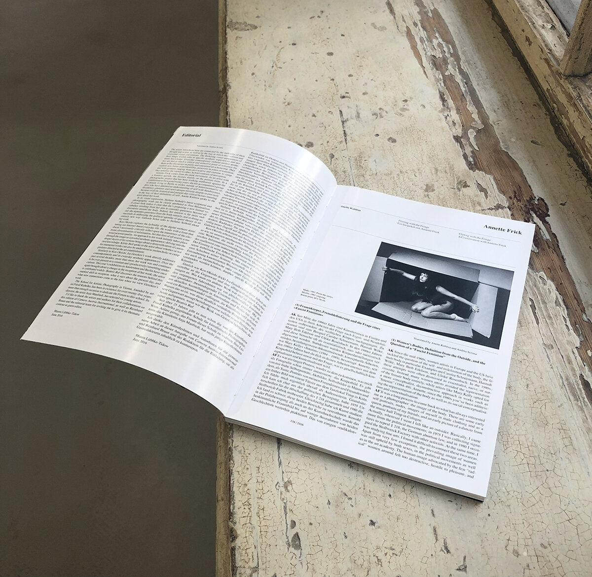 Camera Austria International - edited and published by Reinhard Braun