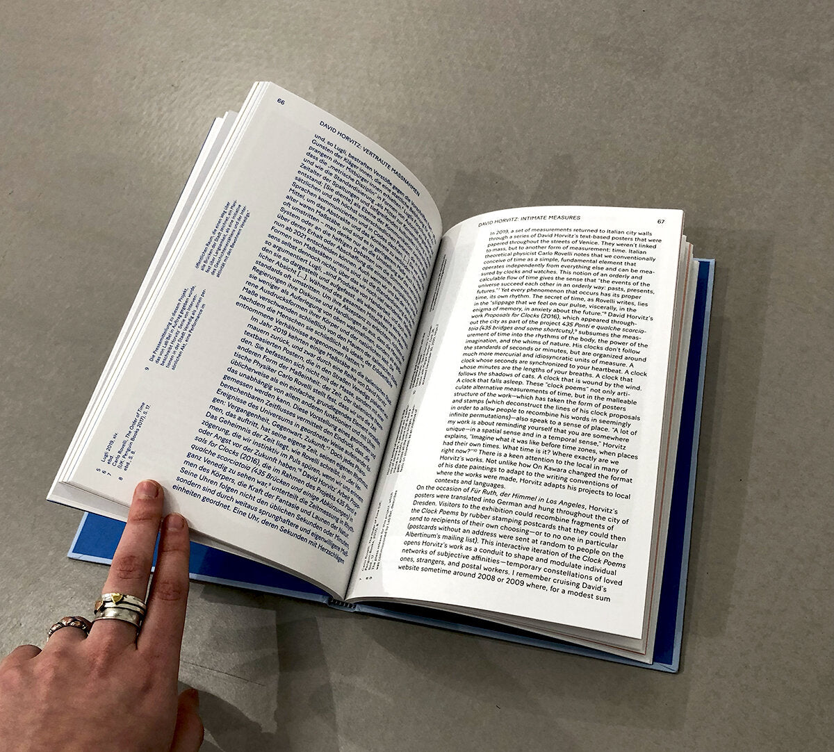 For Ruth, the sky in los angeles - David Horvitz and Ruth Wolf-Rehfeldt (Spector Books)