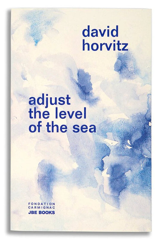 adjust the level of the sea - David Horvitz (JBE Books & Fondation Carmignac)