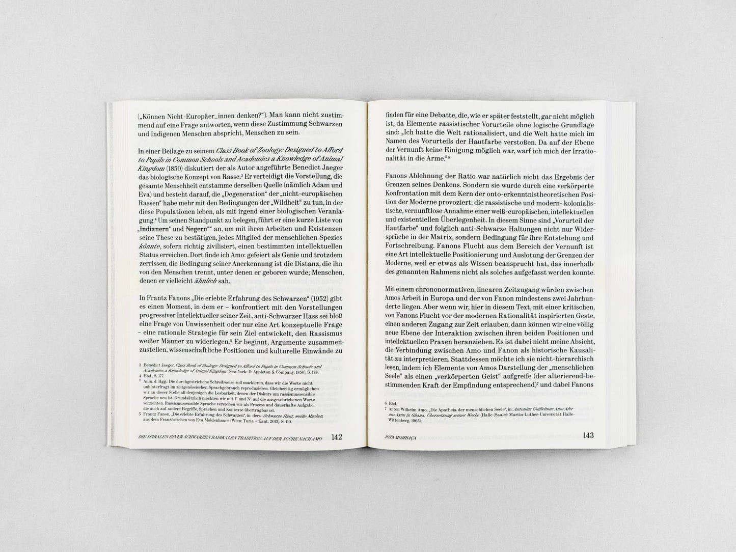 The Faculty of Sensing: Thinking With, Through, and by Anton Wilhelm Amo - Jule Hillgärtner, Nele Kaczmarek, Bonaventure Soh Bejeng Ndikung (Mousse Publishing)