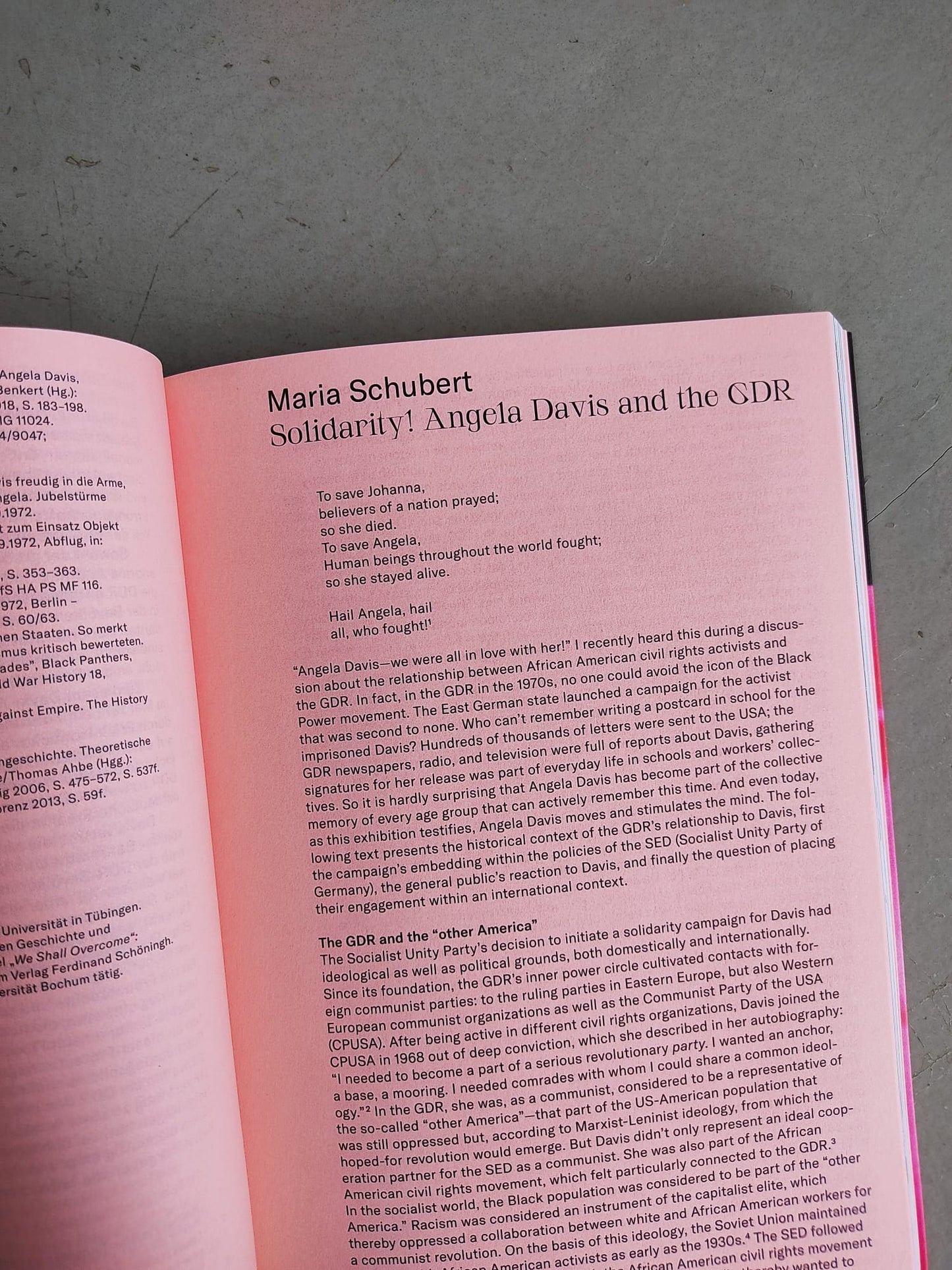 1 Million Roses for Angela Davis - edited by Kathleen Reinhardt (Mousse Publishing)