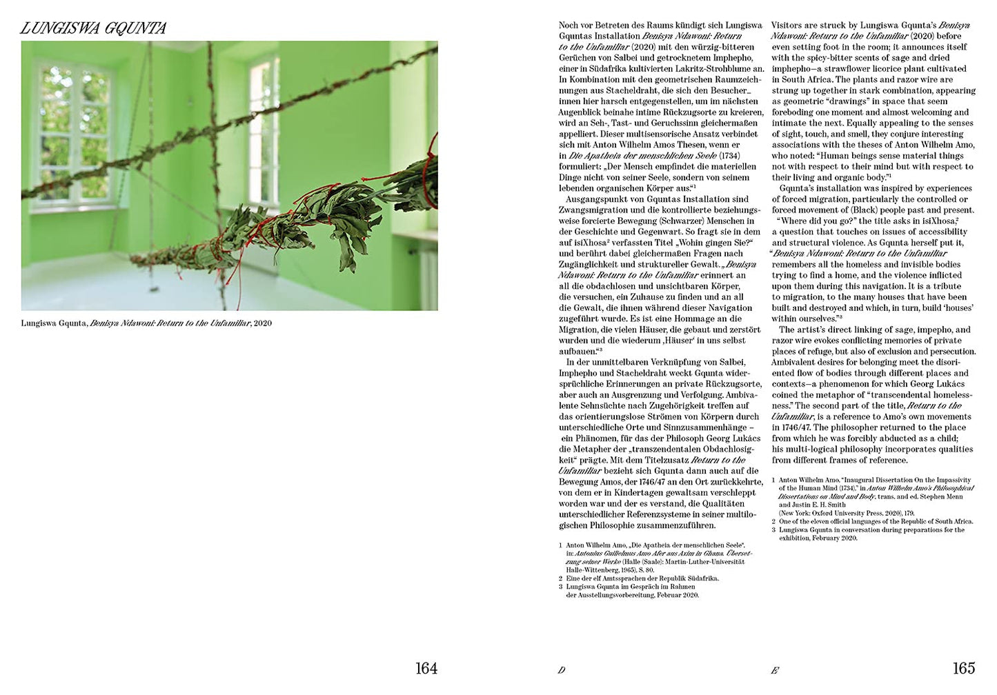 The Faculty of Sensing: Thinking With, Through, and by Anton Wilhelm Amo - Jule Hillgärtner, Nele Kaczmarek, Bonaventure Soh Bejeng Ndikung (Mousse Publishing)