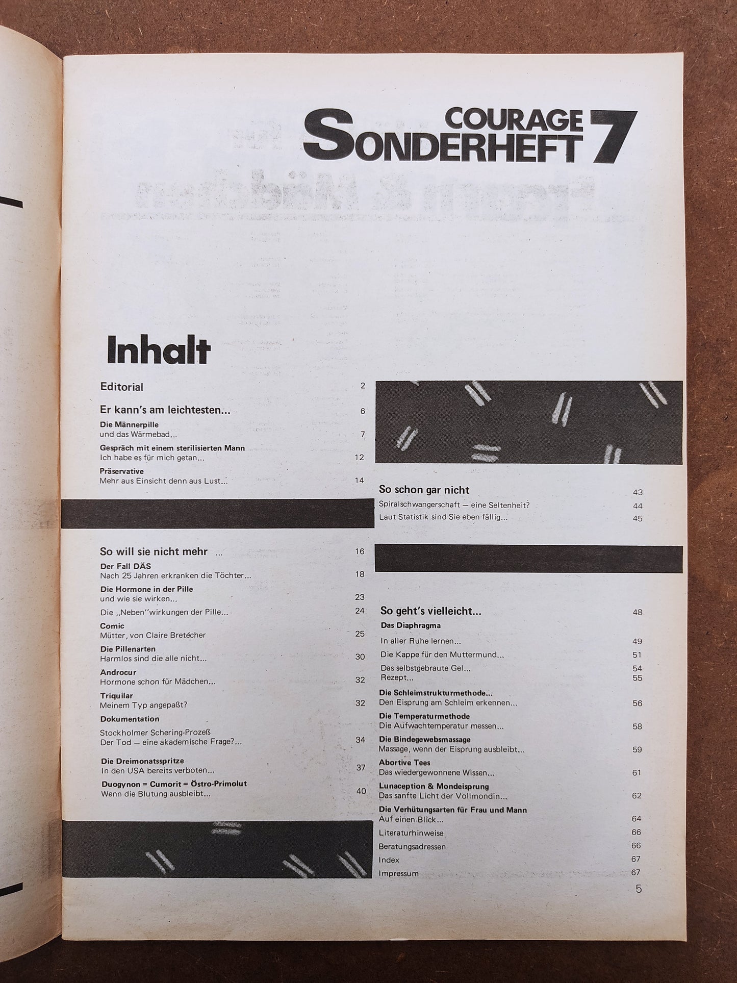 Courage #7 (Sonderheft) Verhütungs Roulette