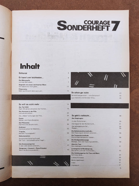 Courage #7 (Sonderheft) Verhütungs Roulette
