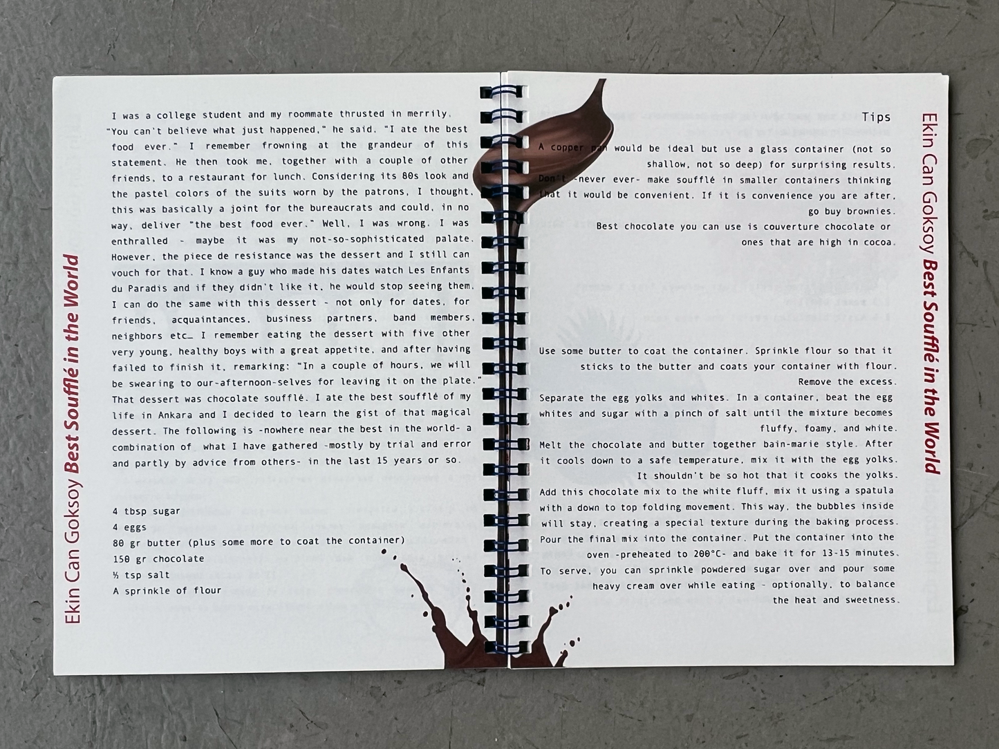 Garp Sessions Cook Book