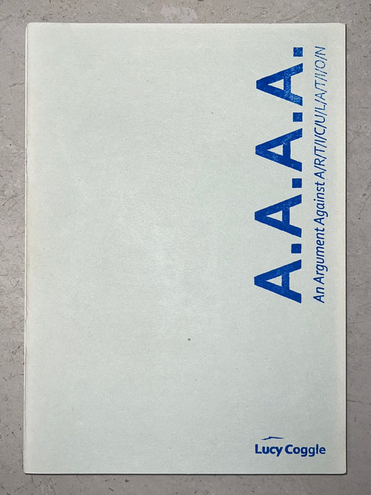 A.A.A.A. - Lucy Coggle (Chert)
