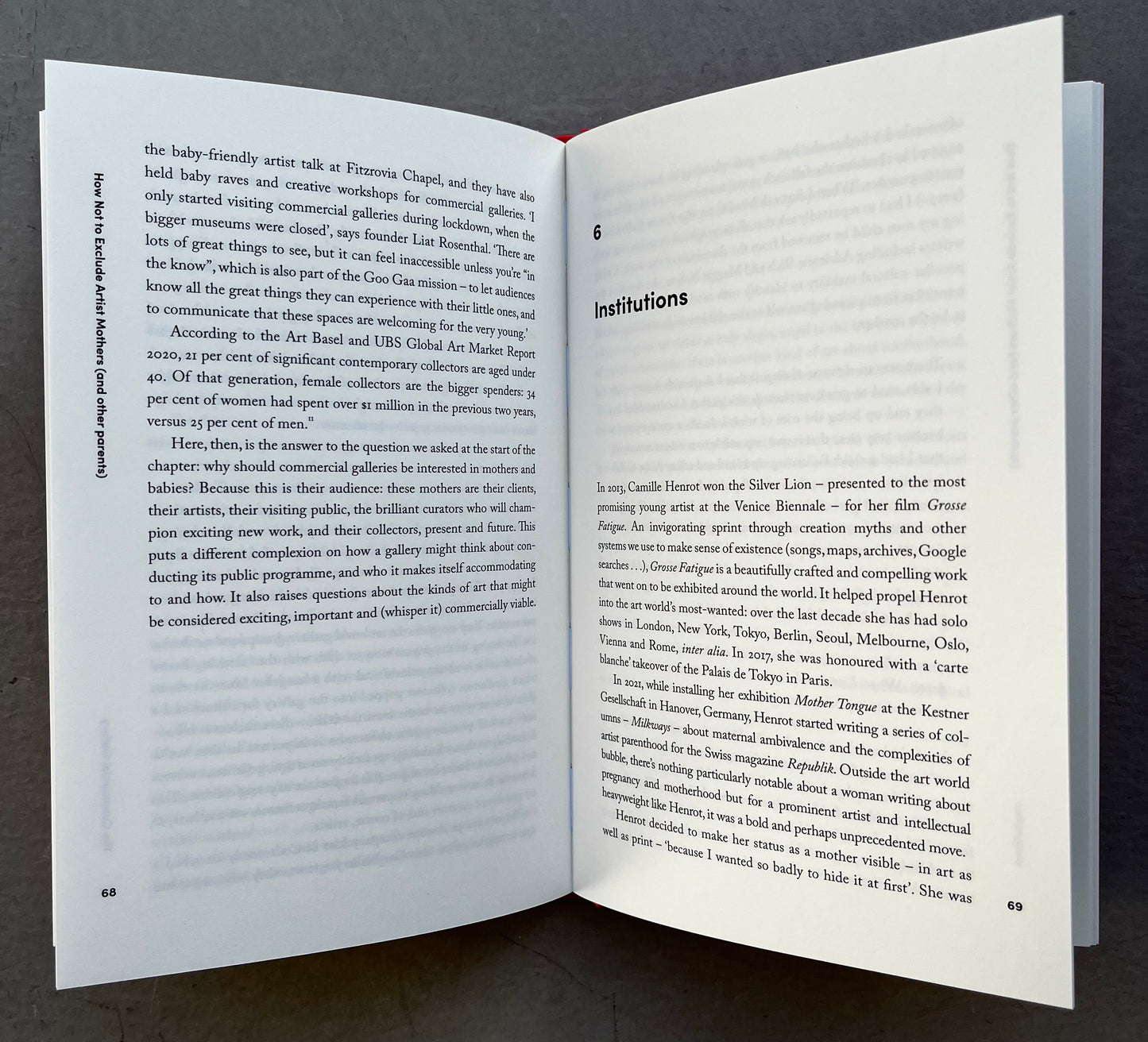 How Not To Exclude Artist Mothers (and other parents), by Hettie Judah (Lund Humphres Publishers Ltd and Sotheby's Institute of Art)