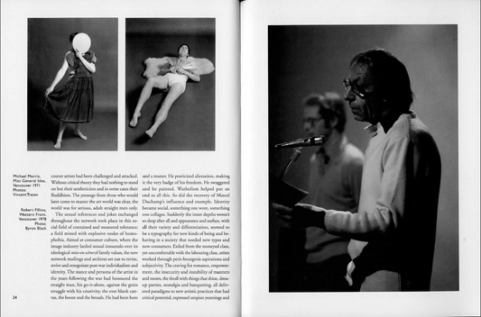 Hand of the spirit. Documents of the Seventies from the Morris/Trasov Archive, by Michael Morris, Vincent Trasov (Vancouver University of British Columbia Fine Arts Gallery)