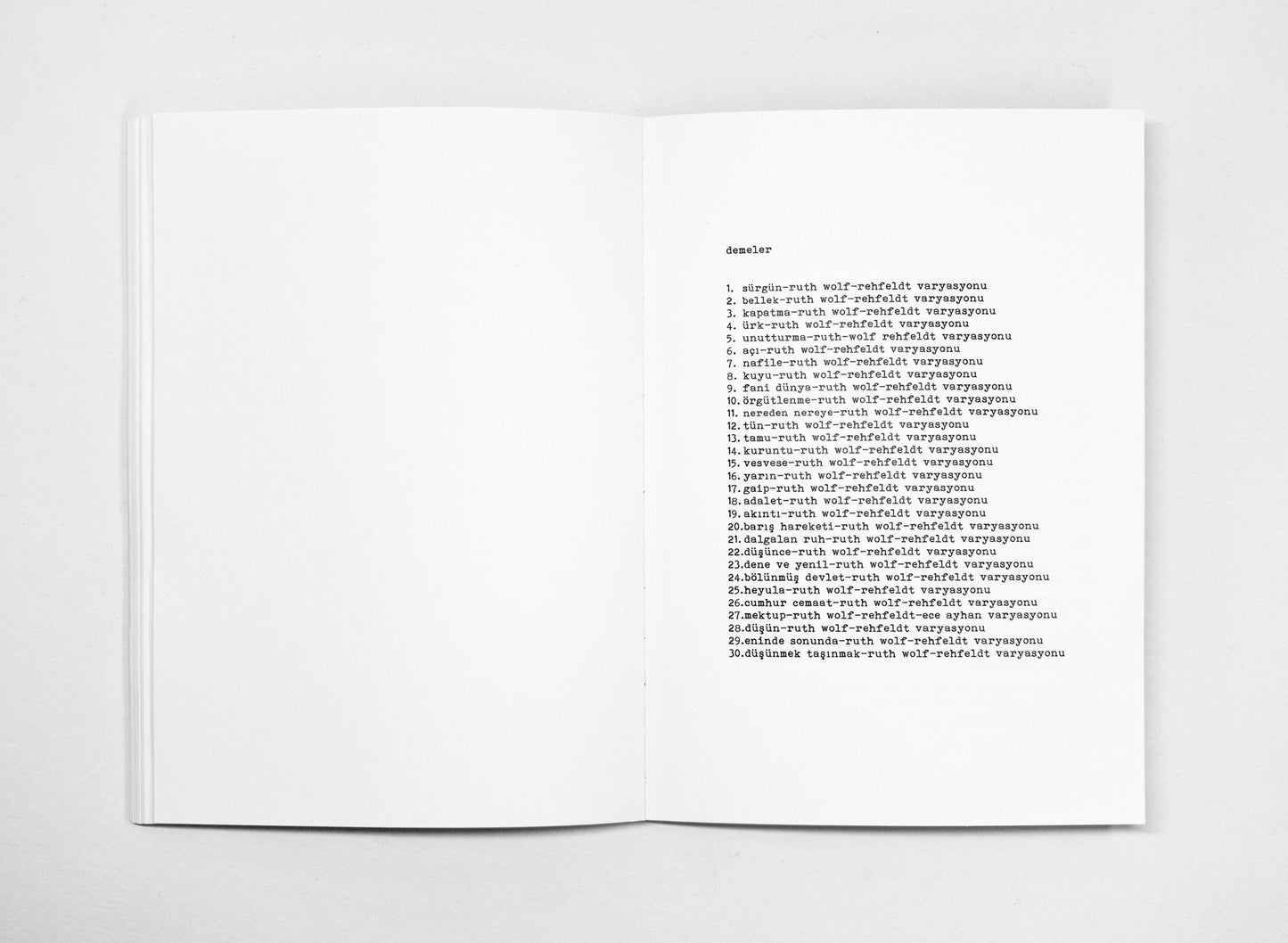 Demeler - Ege Berensel (BAS-İstanbul Sanat Araştırmaları Derneği)