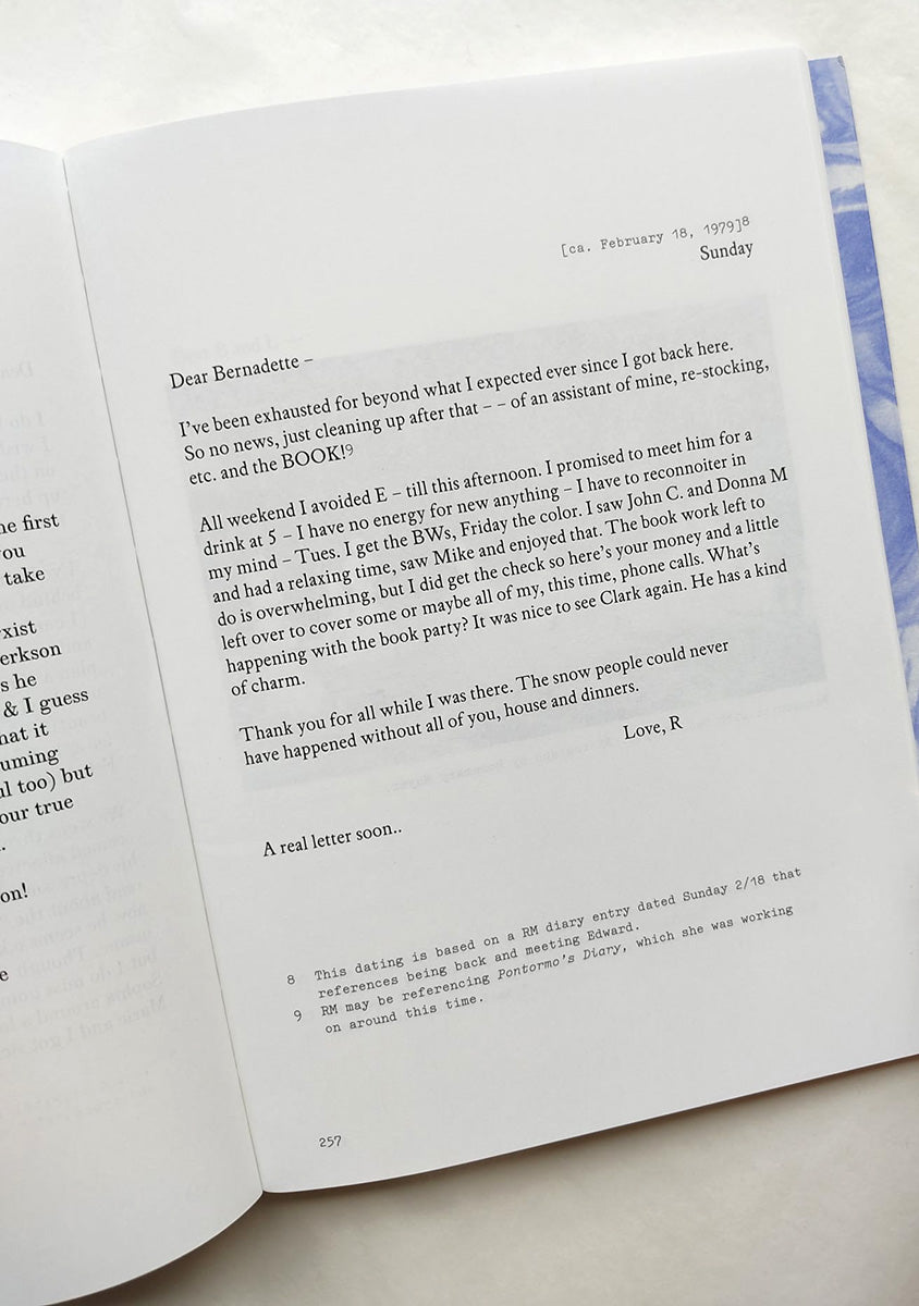 The Letters of Rosemary & Bernadette Mayer 1976-1980 - Bernadette Mayer, Rosemary Mayer