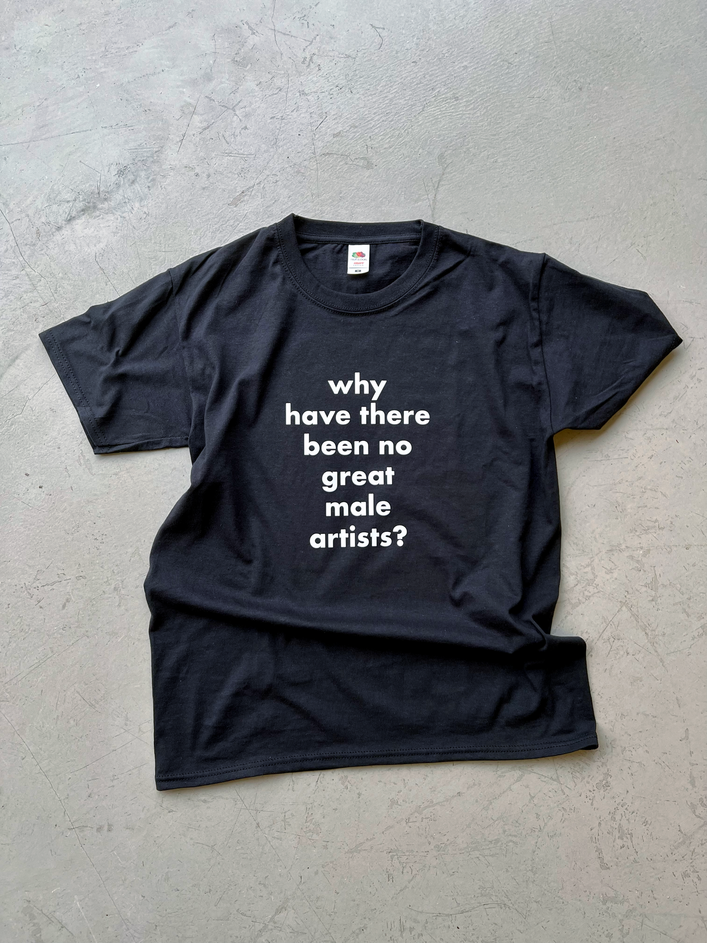 Why have there been no great male artist ? t-shirt