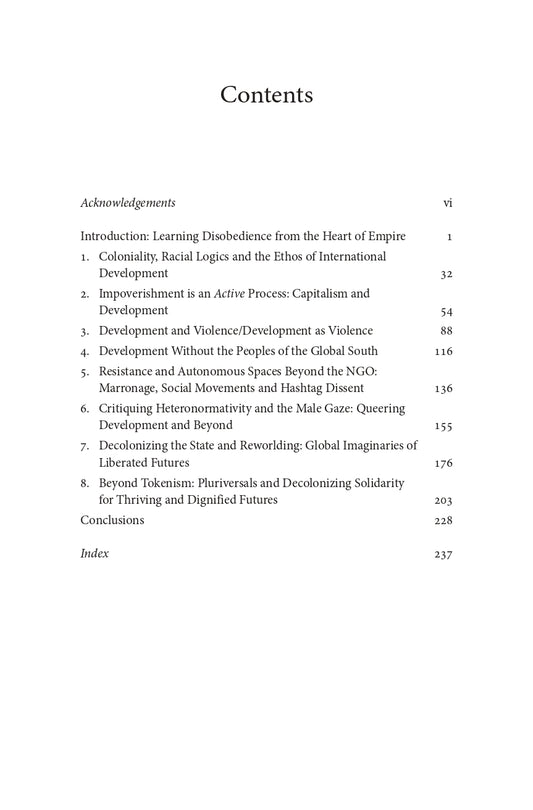 Learning Disobedience: Decolonizing Development Studies - Amber Murrey & Patricia Daley