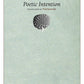 Poetic Intention - Édouard Glissant (Nightboat Books)