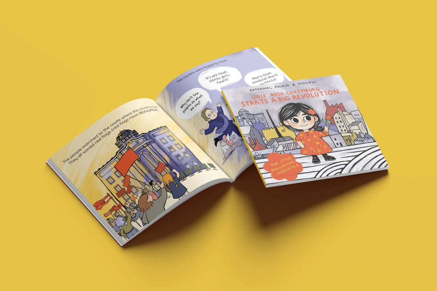 Little Rosa Luxemburg Starts a Big Revolution - Nathaniel Flakin, illustrated by Motow