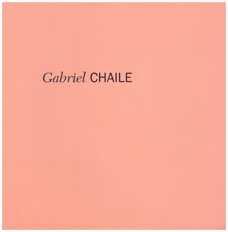Catalogue - Gabriel Chaile
