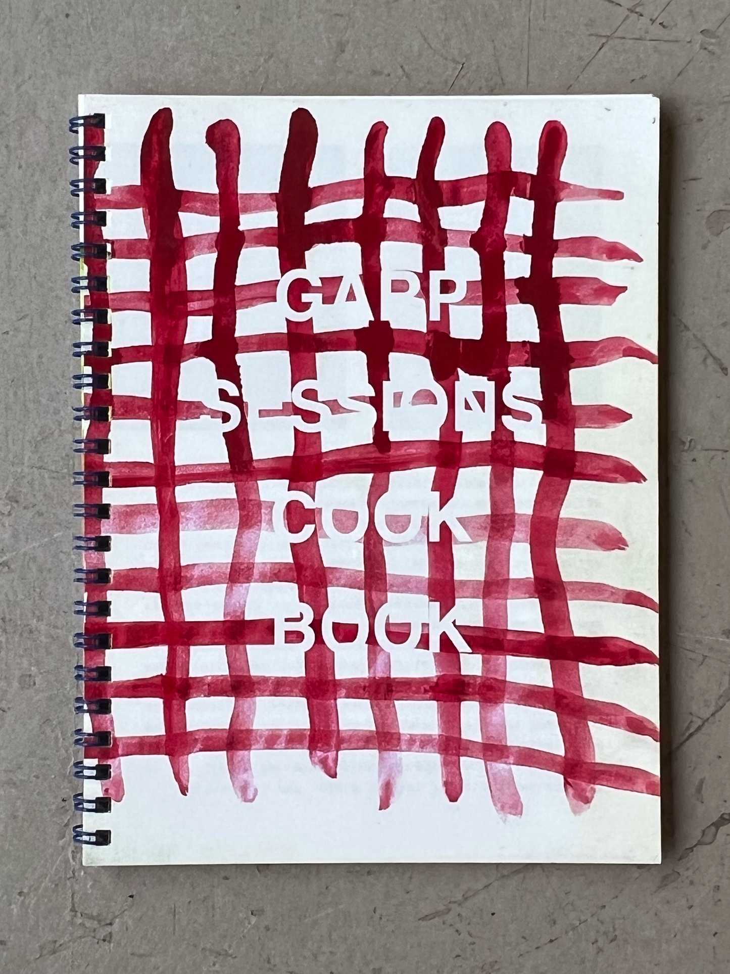 Garp Sessions Cook Book
